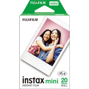 富士フイルム　FUJIFILM チェキ インスタントカラーフィルム instax mini 2パック(10枚入×2) INSTAXMINIJP2