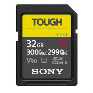 ソニー　SONY SDHCカード TOUGH(タフ)SF-Gシリーズ (Class10/32GB) SF-G32T