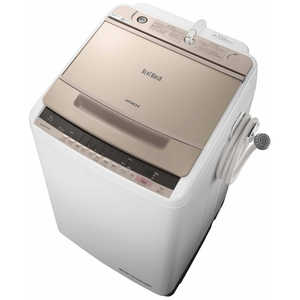 日立　HITACHI 全自動洗濯機 ビートウォッシュ 洗濯9.0kg BW-V90C シャンパン