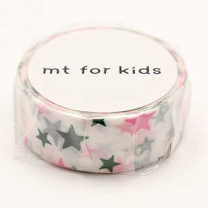 カモ井加工紙 ｢マスキングテープ｣mt for kids (モチーフ･星) MT01KID006