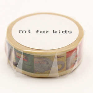 カモ井加工紙 ｢マスキングテープ｣mt for kids (動物テープ) MT01KID010