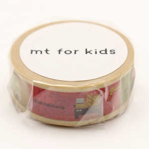 カモ井加工紙 ｢マスキングテープ｣mt for kids (乗り物テープ) MT01KID012