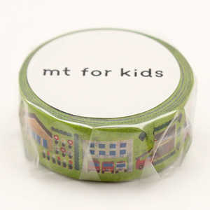 カモ井加工紙 ｢マスキングテープ｣mt for kids (work･まち) MT01KID018