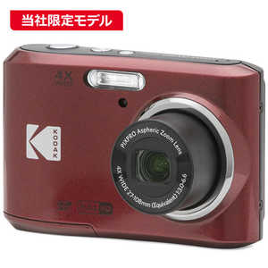 コダック コンパクトデジタルカメラ KODAK PIXPRO レッド FZ45RD